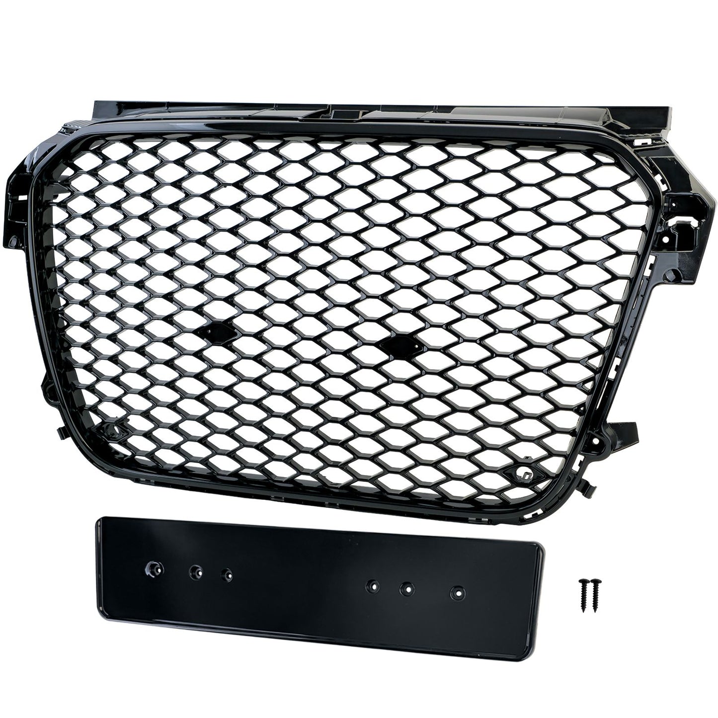 💫ART.3620 Griglia Sportiva Nero lucido per Audi A1 8X 2010-2014💫