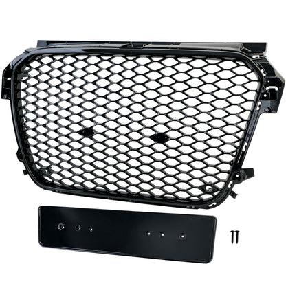 💫ART.3620 Griglia Sportiva Nero lucido per Audi A1 8X 2010-2014💫
