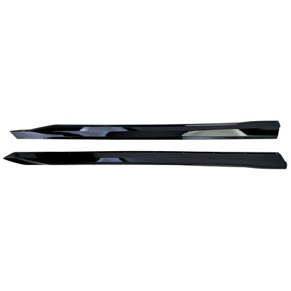 💫ART.4496 Set Sotto Minigonne Nero Lucido adatto per BMW Serie 5 G60 G61 2023💫
