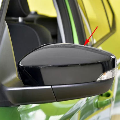💫ART.8734 Calotte Specchio Nero Lucido per Skoda Fabia NJ (2014–2022)💫