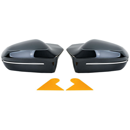 💫ART.4494 Set di Calotte Specchietti di Ricambio per BMW Serie 5 G60 G61 2023💫