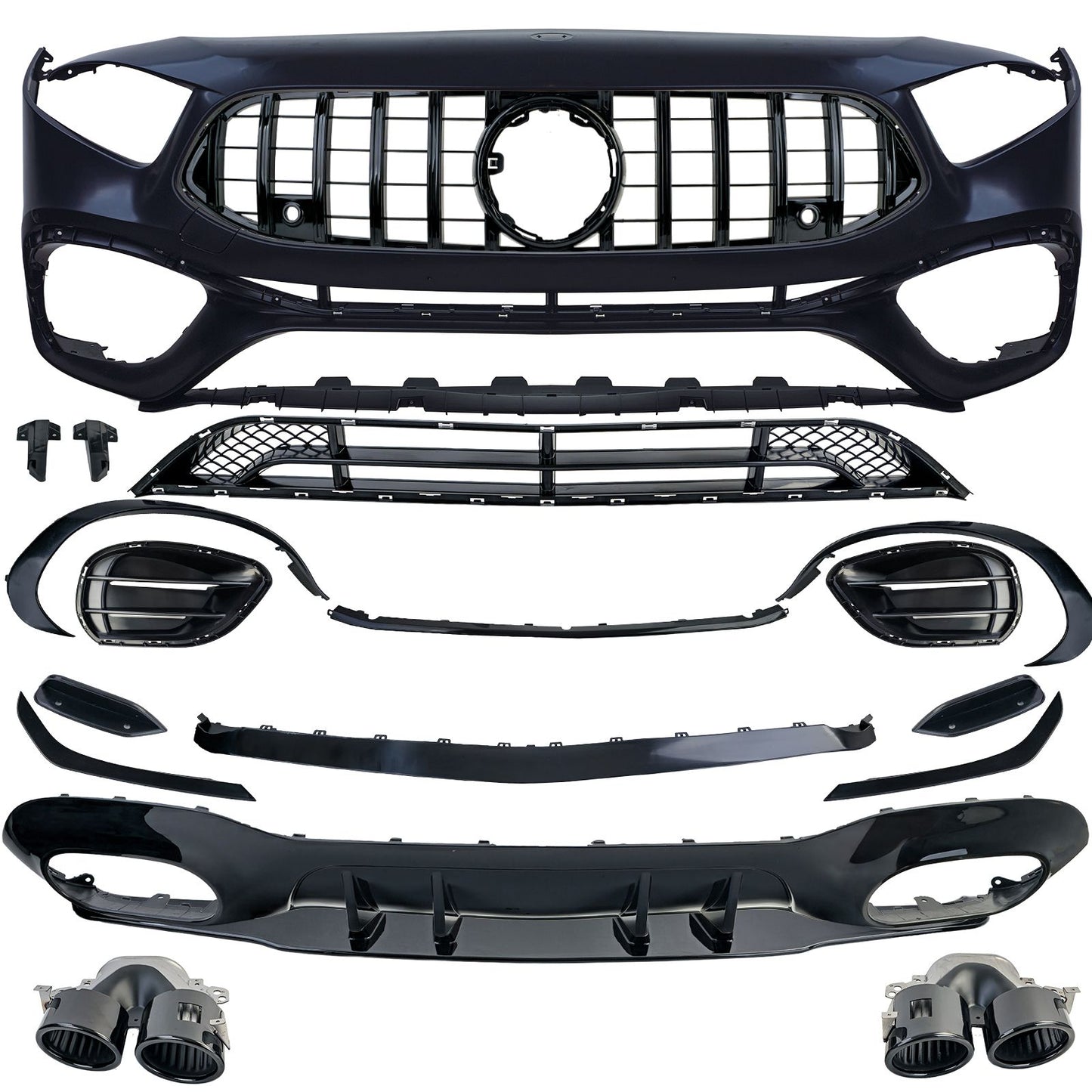 💫ART.8704 Bodykit Sportivo adatto per Mercedes Classe A W177 2018-2022💫