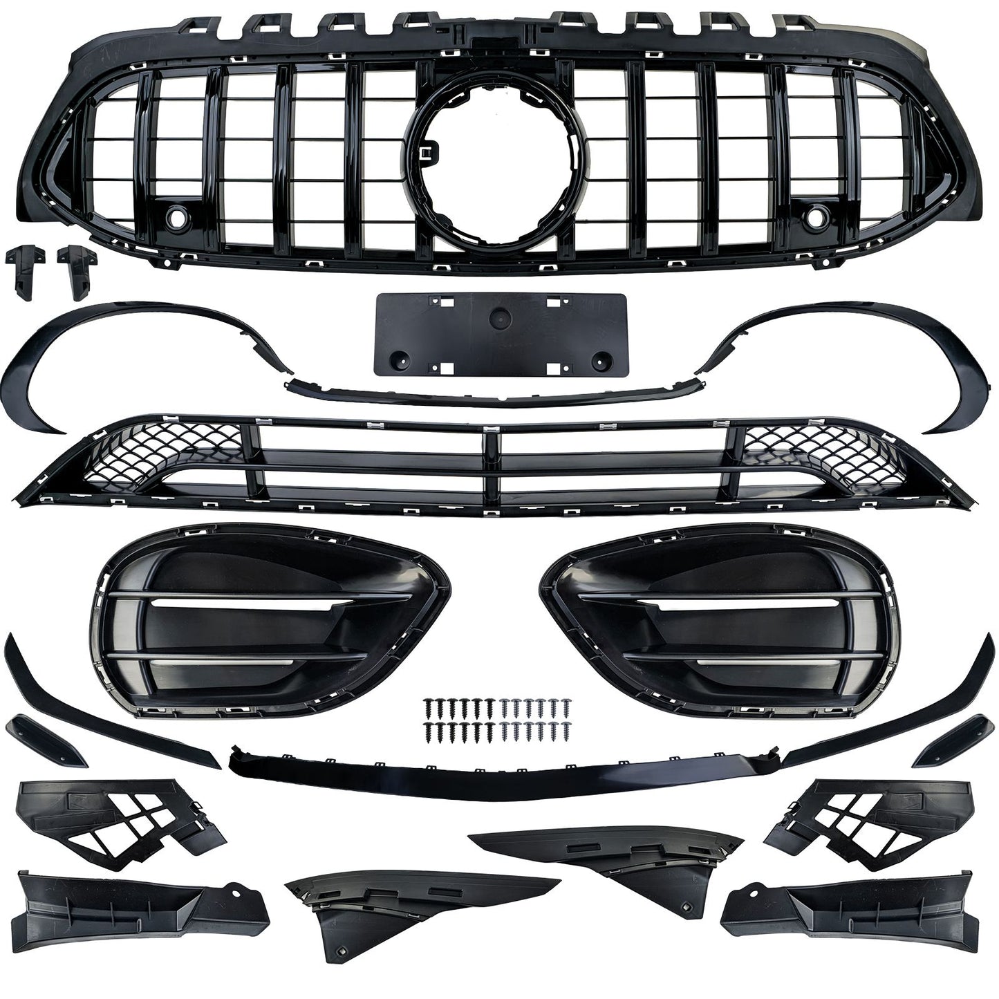 💫ART.8704 Bodykit Sportivo adatto per Mercedes Classe A W177 2018-2022💫