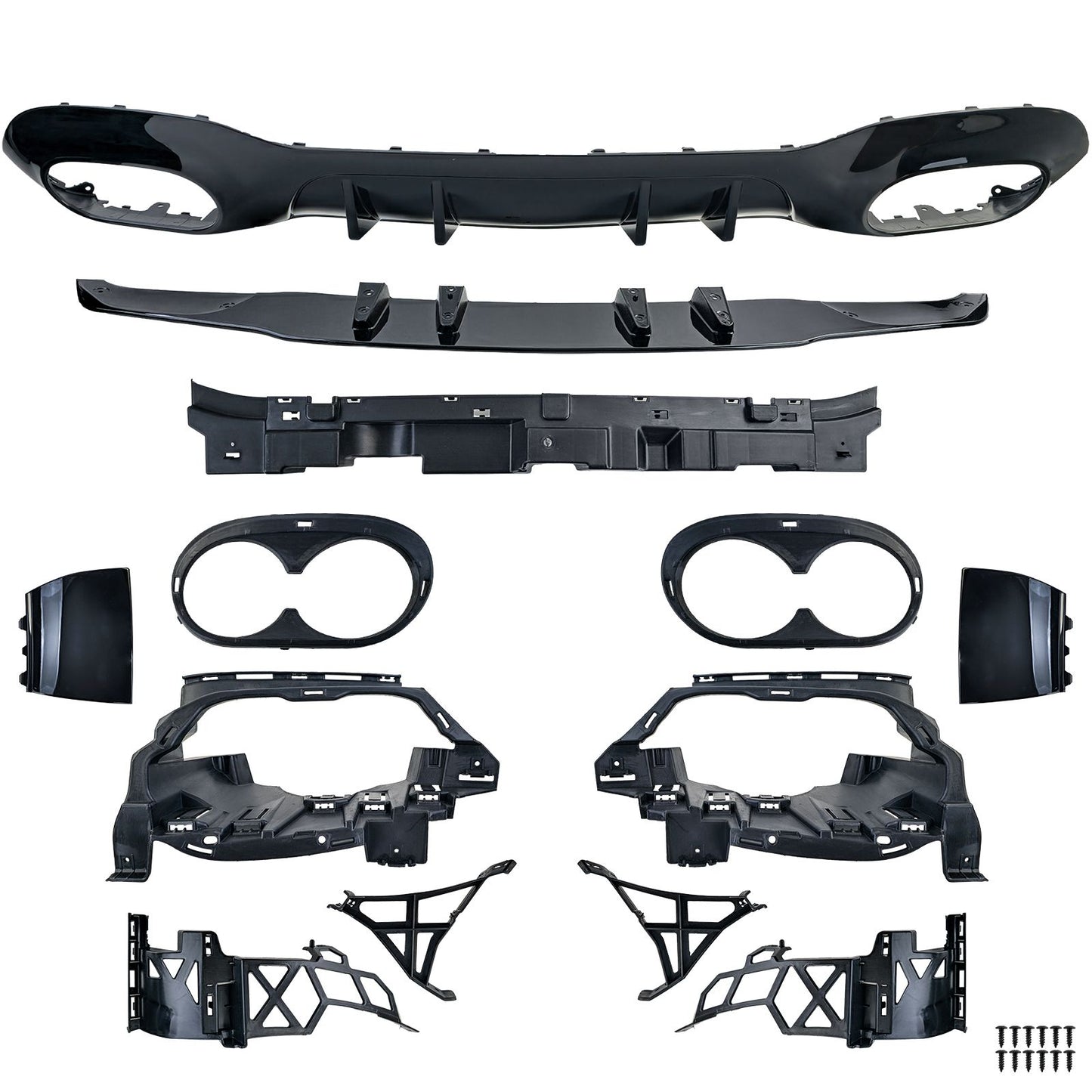 💫ART.8704 Bodykit Sportivo adatto per Mercedes Classe A W177 2018-2022💫