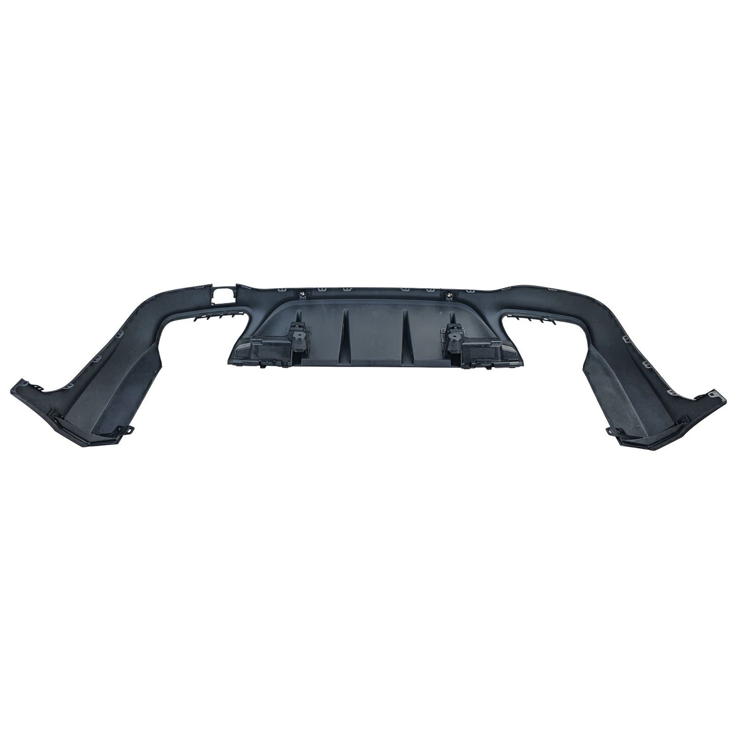 💫ART.8669 Diffusore Posteriore + Terminali di scarico neri per Mercedes GLC 15-19💫