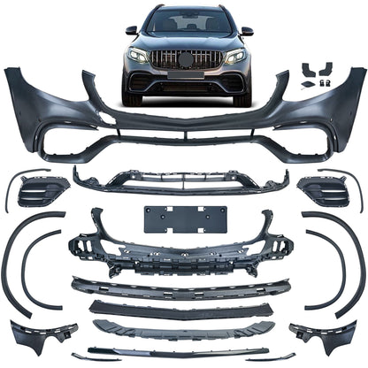 💫ART.8656 (Paraurti anteriore + parafanghi) per Mercedes GLC X253 / C253 Coupé 15-19💫