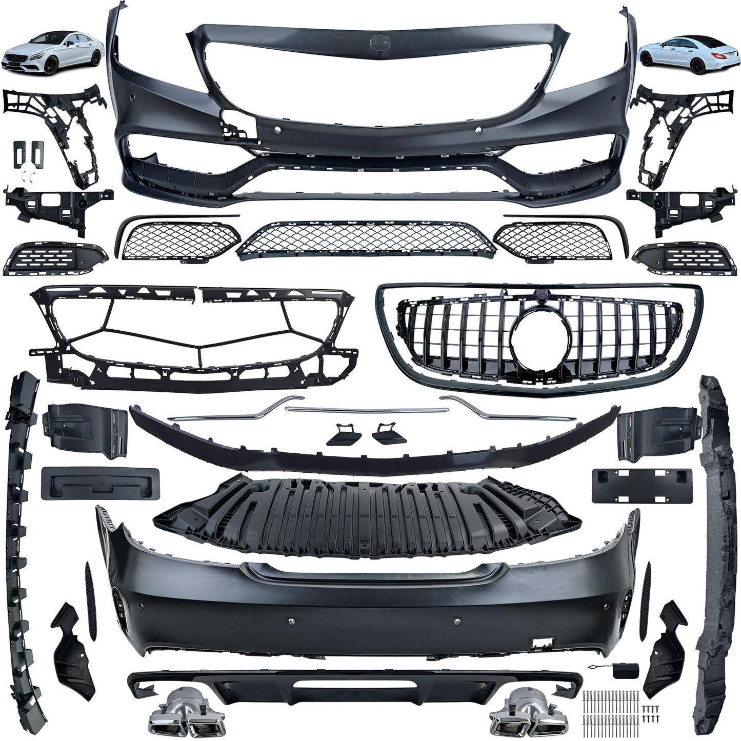 💫ART.8774 Bodykit adatto per Mercedes CLS W218 (2011-2018) Tuning💫
