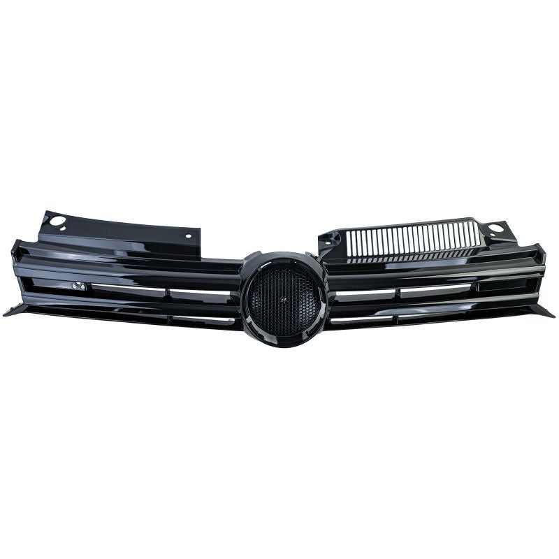 Griglia del radiatore nera lucida adatta per VW Golf 6 / GTI / GTD / R 2008–2013