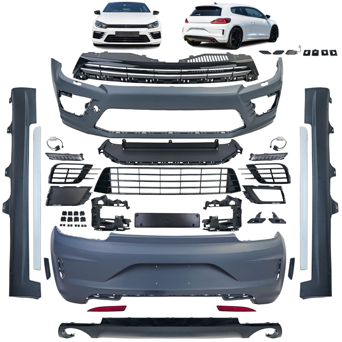 bodykit adatto per vw scirocco 14-17