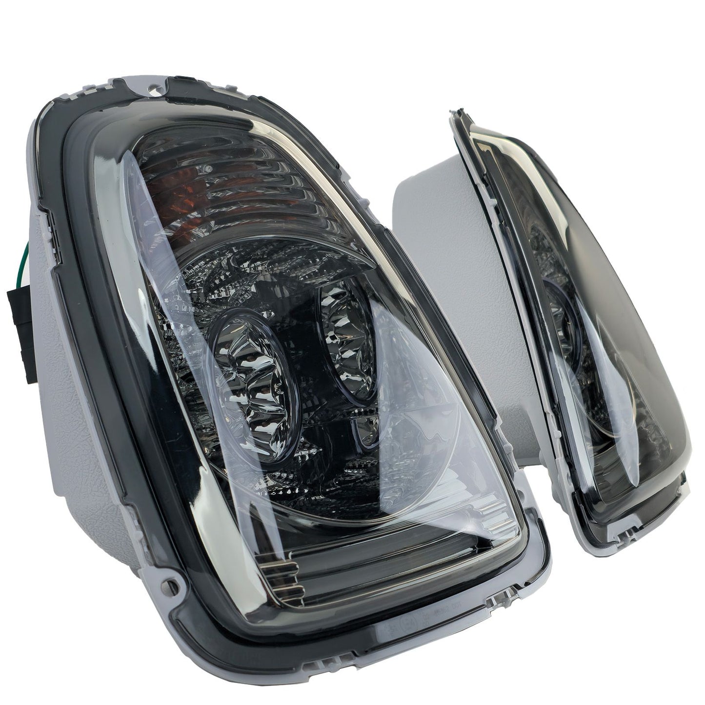 💫ART.4483 Fari Posteriori in vetro trasparente Nero Fumé per Mini One Cooper💫