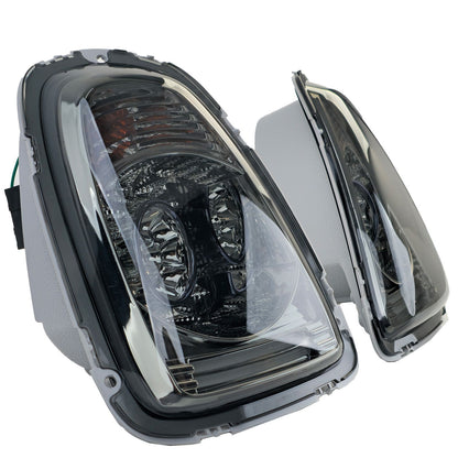 💫ART.4483 Fari Posteriori in vetro trasparente Nero Fumé per Mini One Cooper💫