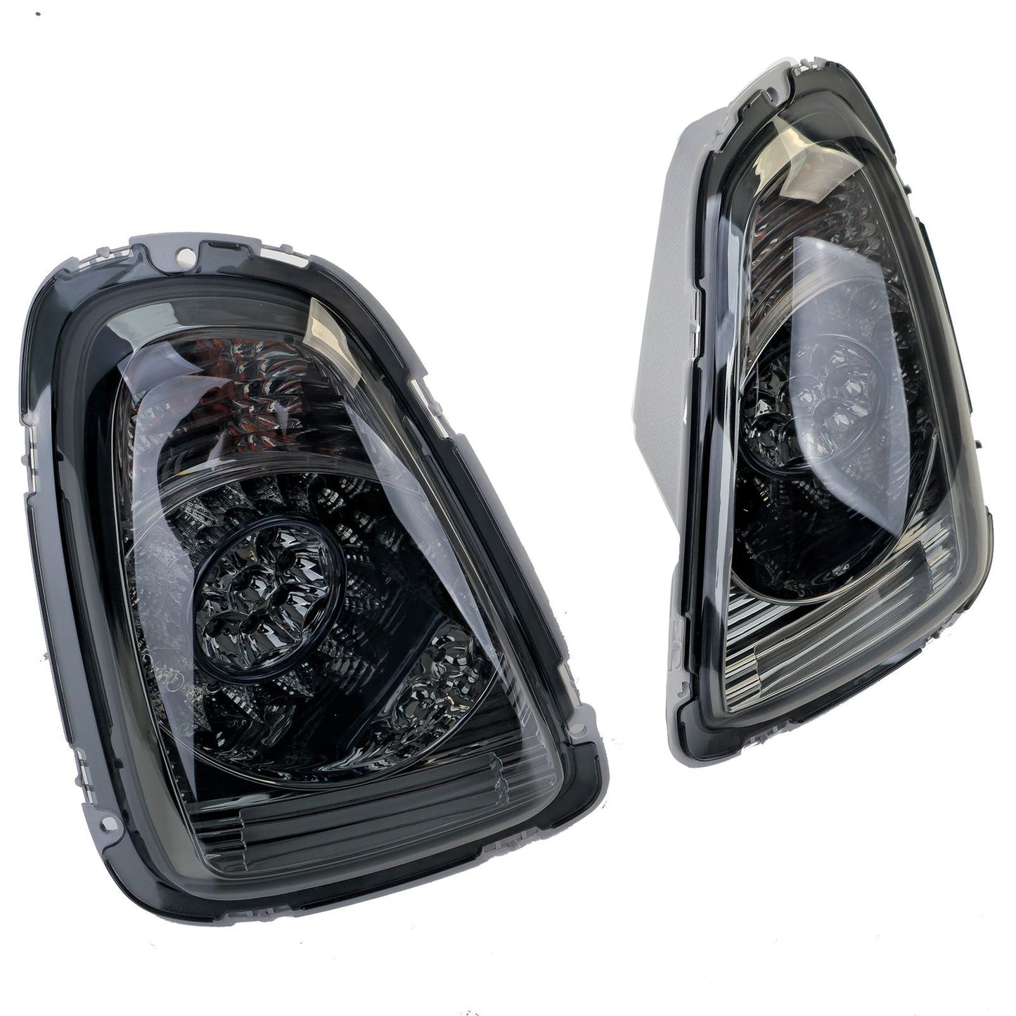 💫ART.4483 Fari Posteriori in vetro trasparente Nero Fumé per Mini One Cooper💫