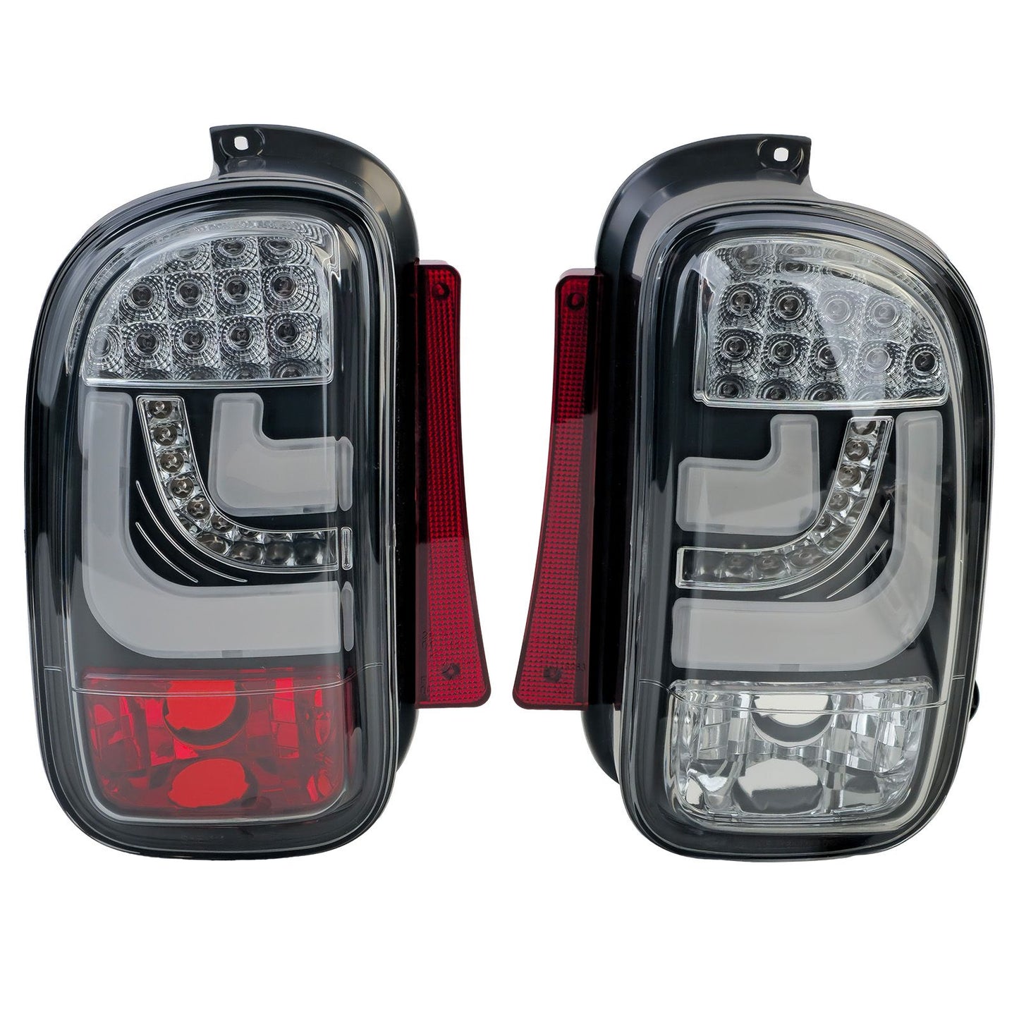 💫ART.4479 Set Fari Posteriori LED Edition "Black Smoke" per Mini Clubman R55💫