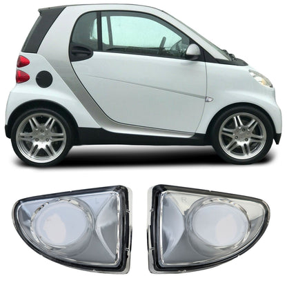 💫ART.4501 Set Indicatori Laterali (Bianco) per Smart ForTwo 451 2007-2015💫