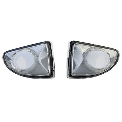 KIT FRECCE LATERALI BIANCHE TRASPARENTI PER SMART FORTWO 451 (2007-2015)