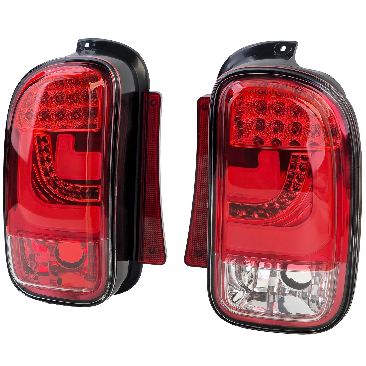 💫ART.4474 Set Fari Posteriori LED Edition Rosso per Mini Clubman R55 10-14💫