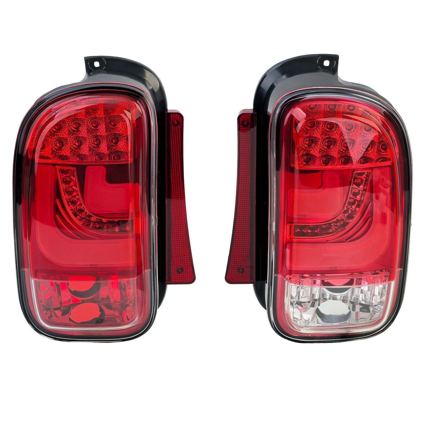 💫ART.4474 Set Fari Posteriori LED Edition Rosso per Mini Clubman R55 10-14💫