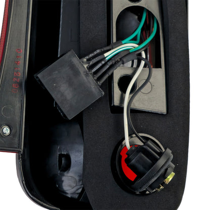 💫ART.4474 Set Fari Posteriori LED Edition Rosso per Mini Clubman R55 10-14💫