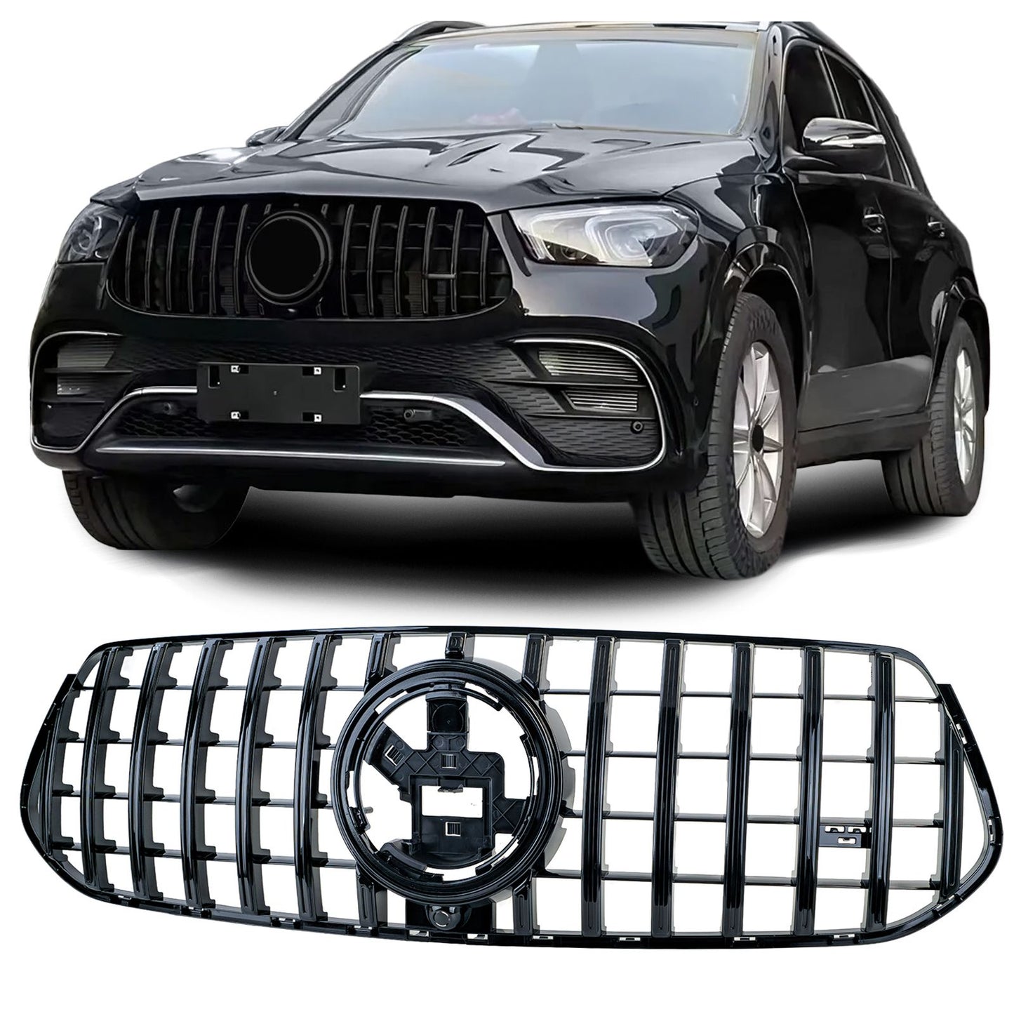 💫ART.7963 Griglia Sportiva Look GT per Mercedes GLE V167 C167 18-23 AMG💫