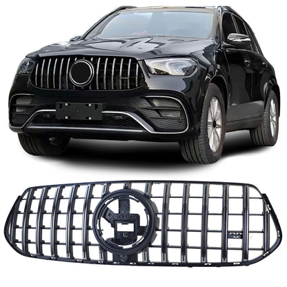 💫ART.7960 Griglia Sportiva Nera Cromata per Mercedes GLE V167 C167 18-23 AMG💫