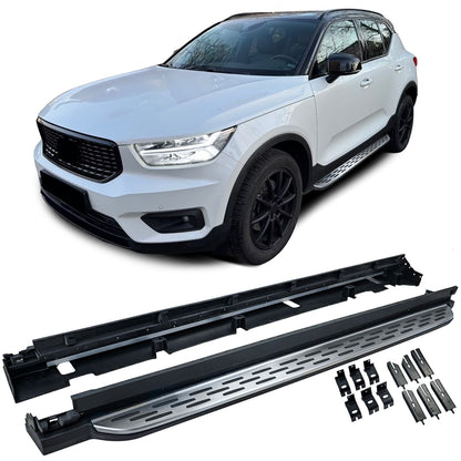 💫ART.7928 Pedane Laterali in Alluminio Look OE per Volvo XC40 2017+💫