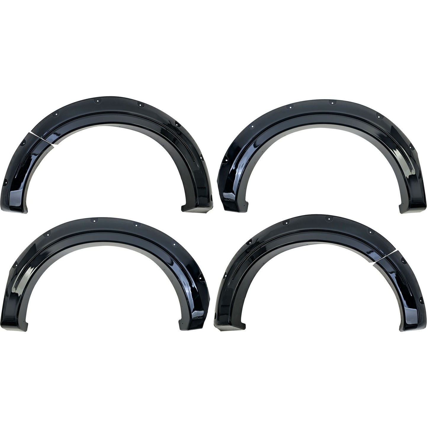 💫ART.8664 Parafanghi Allargati Nero Lucido Per FORD Ranger T9 2023+💫