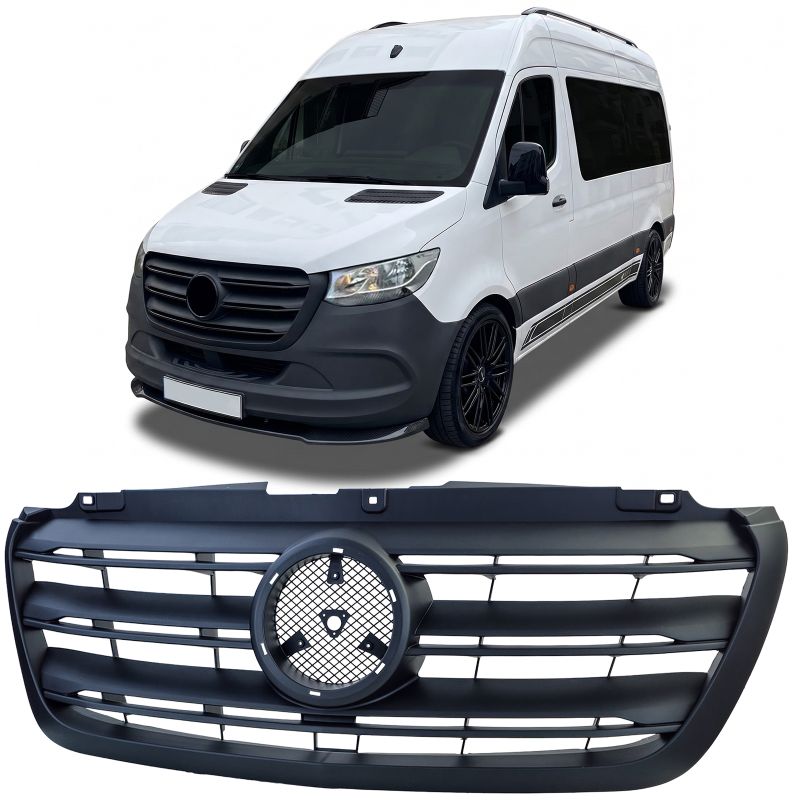 Griglia Radiatore Nera Sprinter W907/W910 2018-2024