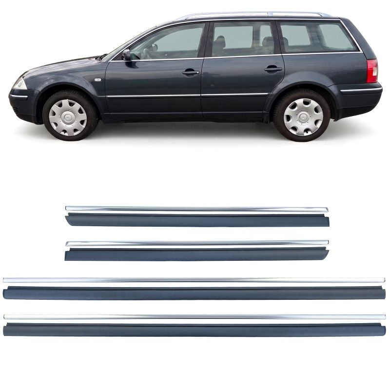 Modanature Porte Nero/Cromo VW Passat B5/3BG 2000-2005