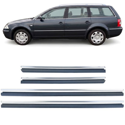 Modanature Porte Nero/Cromo VW Passat B5/3BG 2000-2005