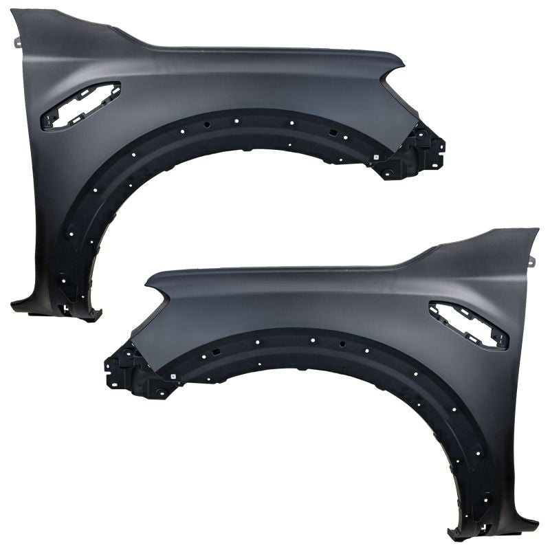 Set di parafanghi anteriori adatti per Ford Ranger Raptor (2019–2023)