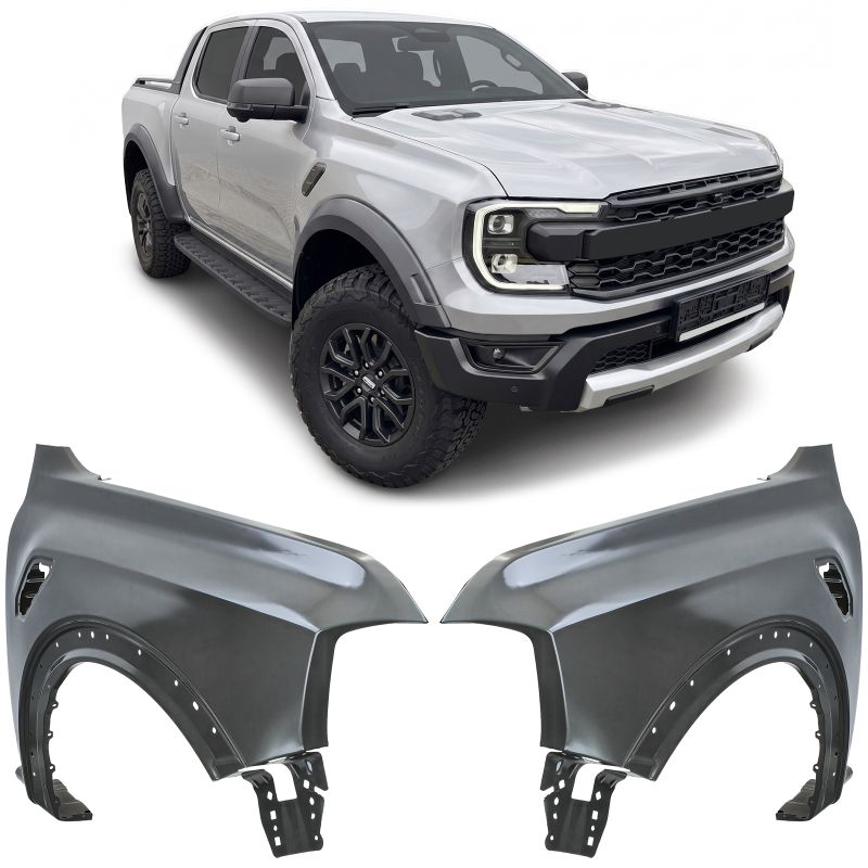 63 Set di parafanghi anteriori adatti per Ford Ranger Raptor IV (dal 2023)
