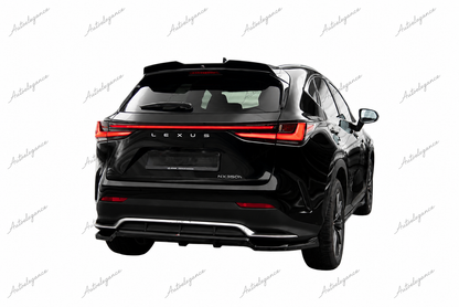 🔥ART.9796 SPLITTER POSTERIORE (CON BARRE VERTICALI ) LEXUS NX F-SPORT Mk2🔥