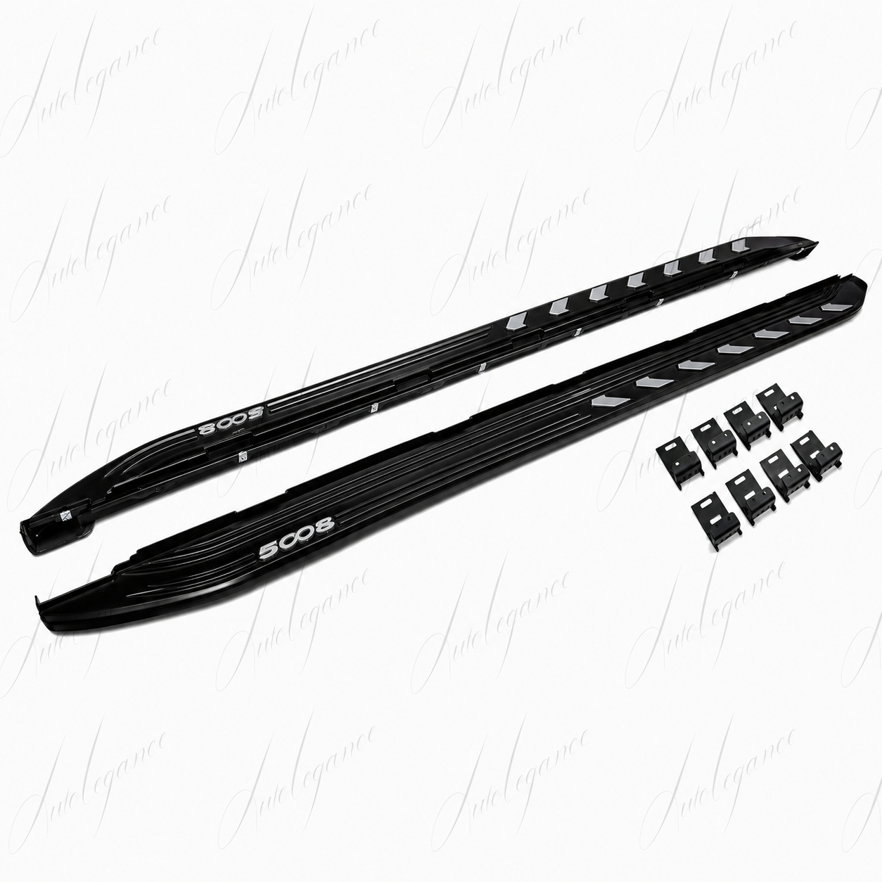 🔥ART.9720 PEDANE LATERALI STILE OE NERO ADATTO PER PEUGEOT 5008 2017-2024🔥