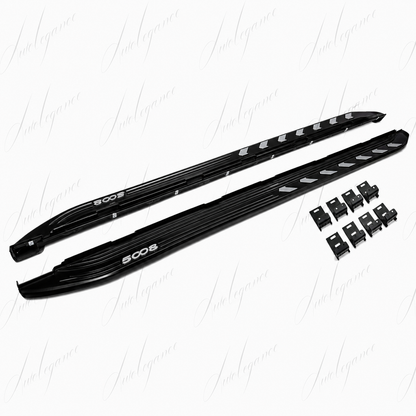 🔥ART.9720 PEDANE LATERALI STILE OE NERO ADATTO PER PEUGEOT 5008 2017-2024🔥