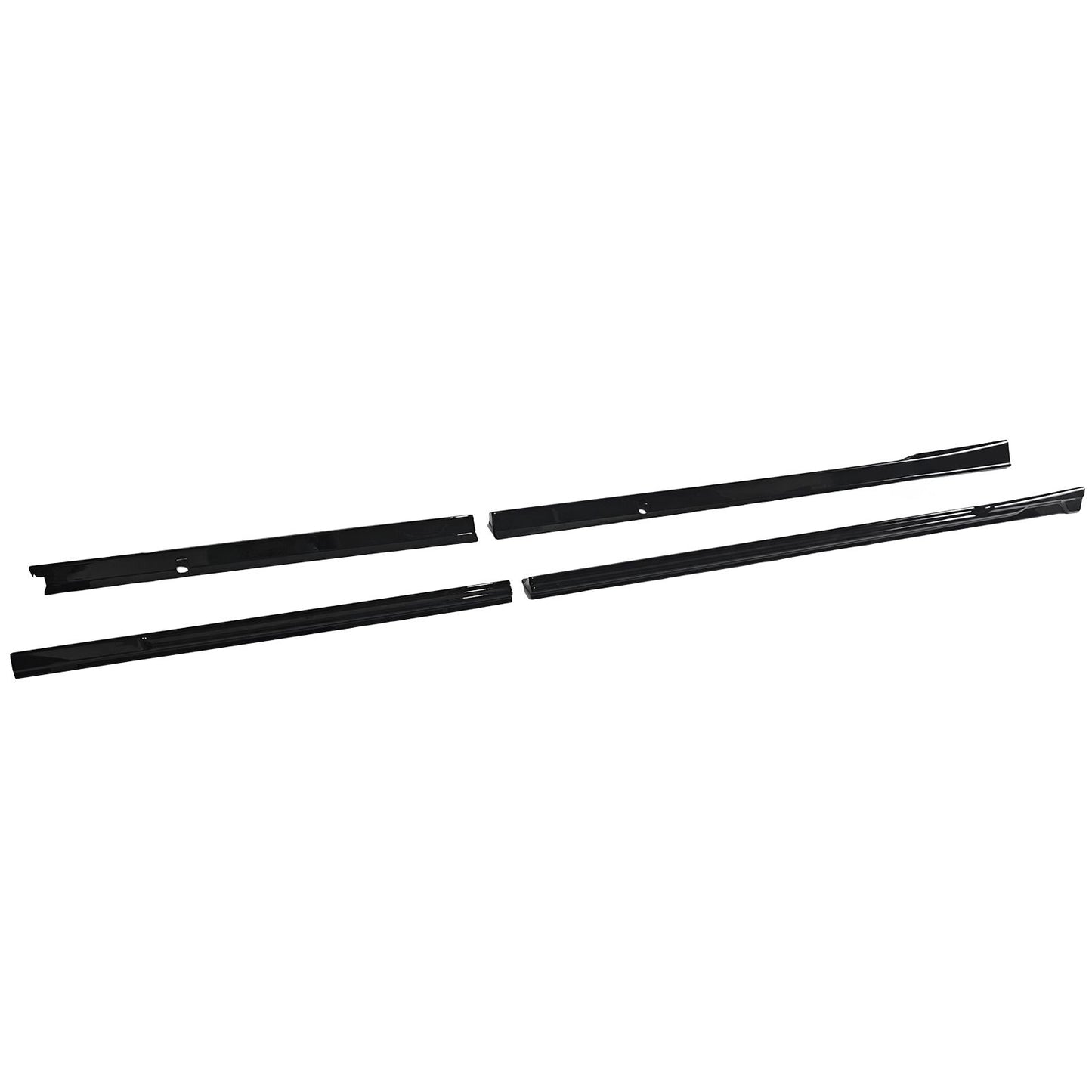 💫ART.8575 Sotto Minigonne Nero Lucido – per VW T7 2024+ (L1 passo corto)💫
