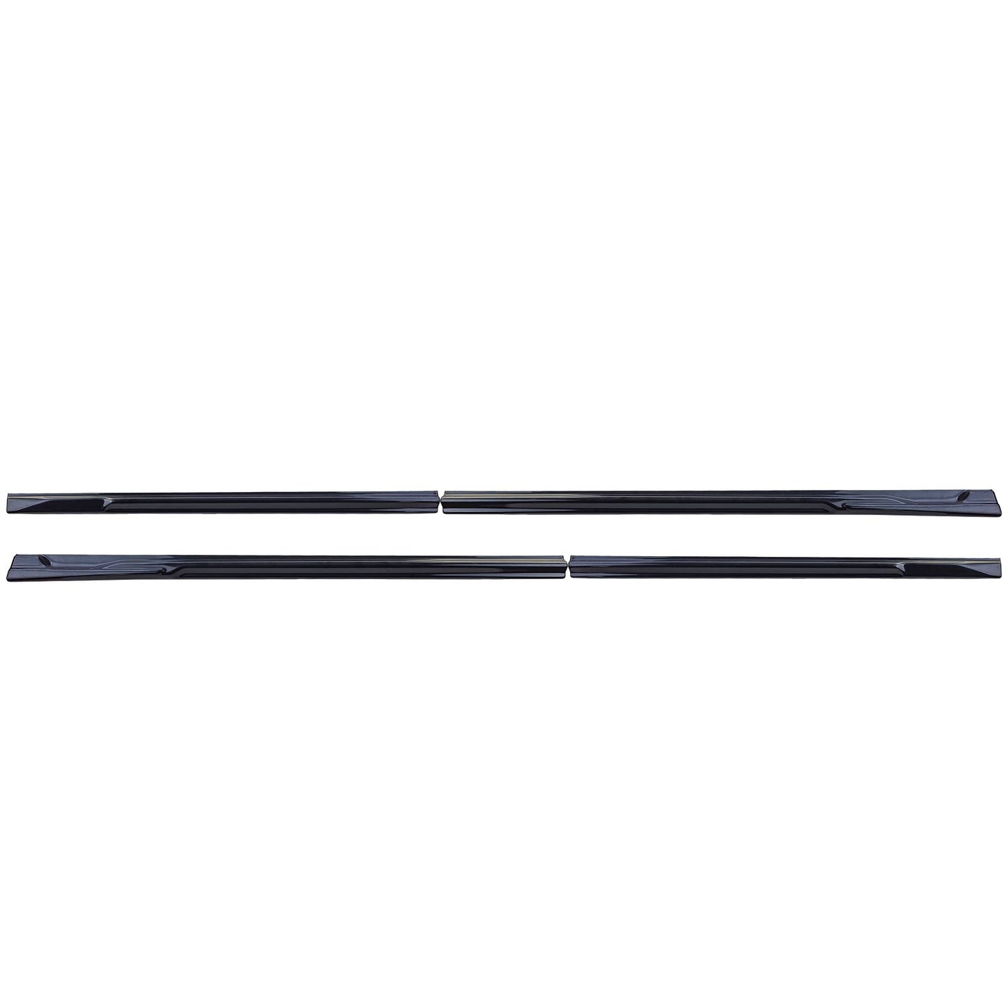 💫ART.8575 Sotto Minigonne Nero Lucido – per VW T7 2024+ (L1 passo corto)💫