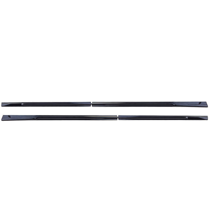 💫ART.8575 Sotto Minigonne Nero Lucido – per VW T7 2024+ (L1 passo corto)💫