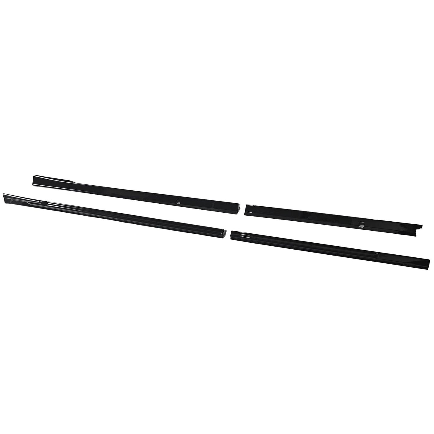 💫ART.8575 Sotto Minigonne Nero Lucido – per VW T7 2024+ (L1 passo corto)💫