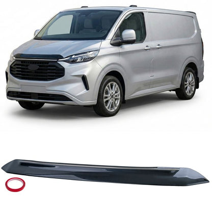 Protezione Cofano Nero Lucido Ford Transit Custom 2023+