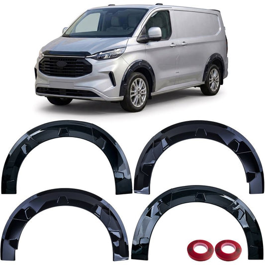 Allargafanghi Nero Ford Tourneo Transit Custom 2023+