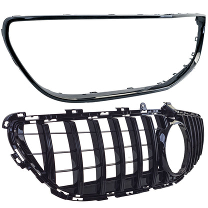 💫ART.8719 Griglia Anteriore per Mercedes CLS C218 / X218 Nero Lucido 2014+💫