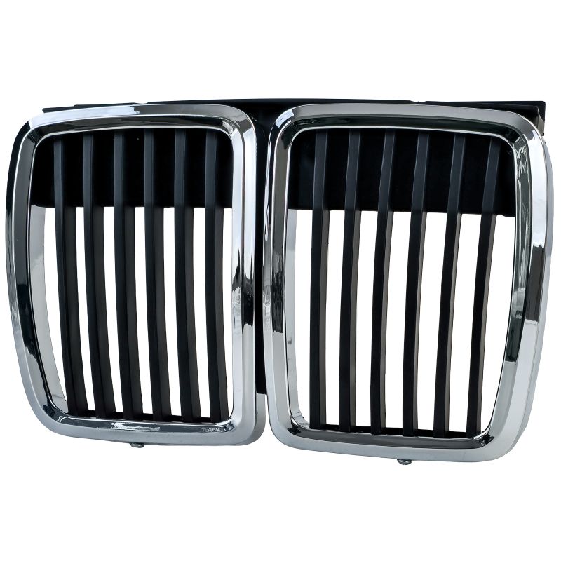 GRIGLIA SPORT NERO/CROMO PER BMW SERIE 3 E30 (1982-1994)