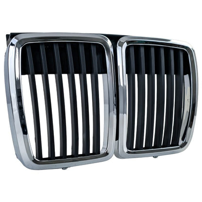 GRIGLIA SPORT NERO/CROMO PER BMW SERIE 3 E30 (1982-1994)