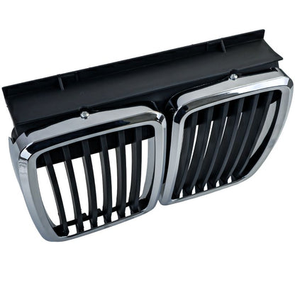 GRIGLIA SPORT NERO/CROMO PER BMW SERIE 3 E30 (1982-1994)