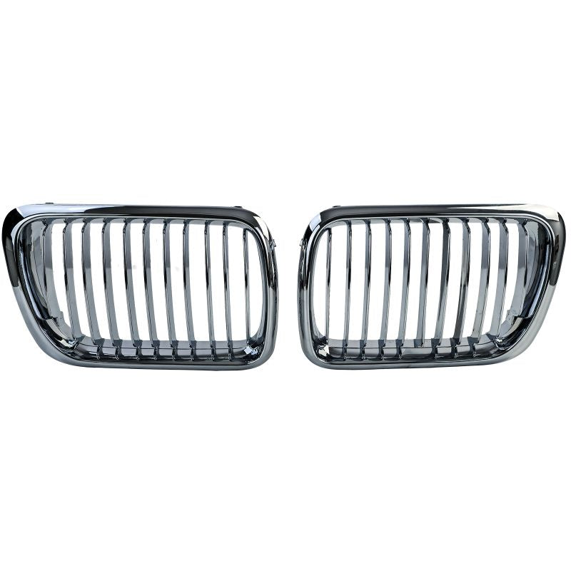 GRIGLIA SPORT CROMATA DOPPIO RENE PER BMW SERIE 3 E36 FACELIFT (1996-2000)
