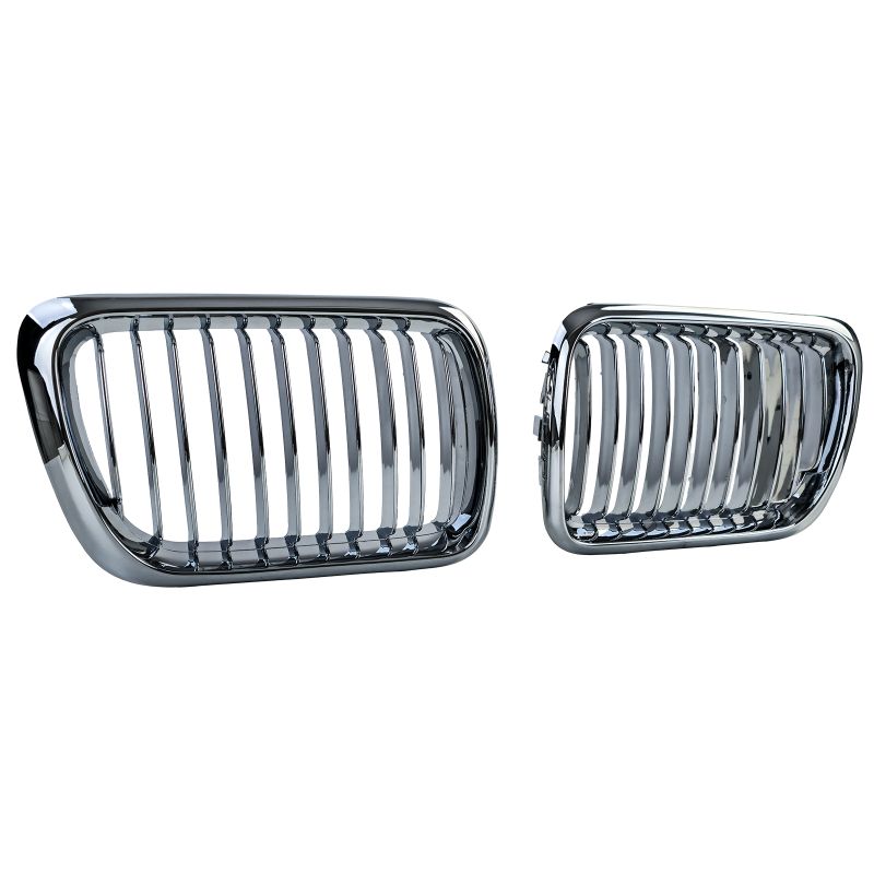 GRIGLIA SPORT CROMATA DOPPIO RENE PER BMW SERIE 3 E36 FACELIFT (1996-2000)