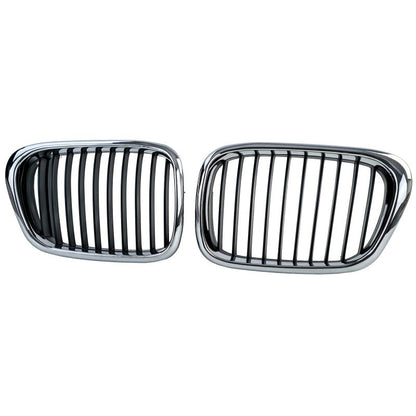 GRIGLIA SPORT NERO/CROMO DOPPIO RENE PER BMW SERIE 5 E39 (1995-2003)