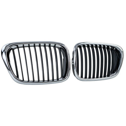 GRIGLIA SPORT NERO/CROMO DOPPIO RENE PER BMW SERIE 5 E39 (1995-2003)