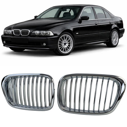 GRIGLIA SPORT CROMATA DOPPIO RENE PER BMW SERIE 5 E39 (1995-2003)