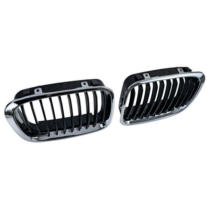 GRIGLIA SPORT NERO/CROMO DOPPIO RENE PER BMW SERIE 3 E46 PRE-FACELIFT 1998-2001